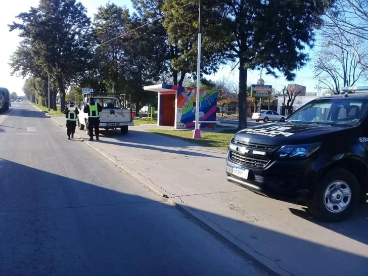 Detuvieron a un vecino de Andino que conducía en aparente estado de ebriedad