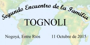 La familia Tognoli presentará un libro sobre sus raíces