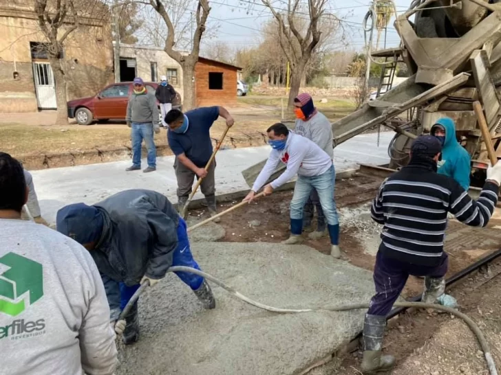 Serodino prevé inaugurar el Bulevar San Martín la semana próxima