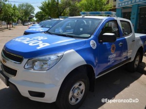 Aguirre gestionó una camioneta Amarok para la comisaría local