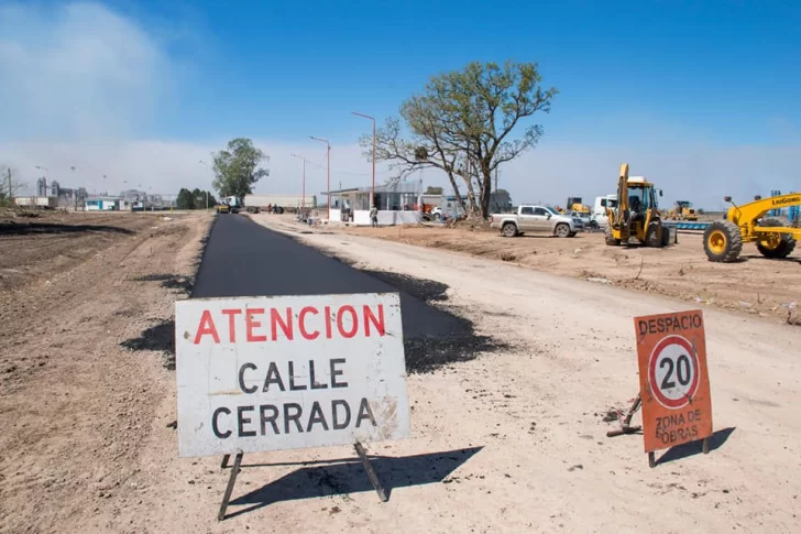 Avanzan a buen ritmo las obras del puesto sanitario y de control en Timbúes