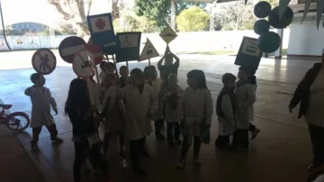 Brindaron una charla de Educación Vial a alumnos de la Primaria