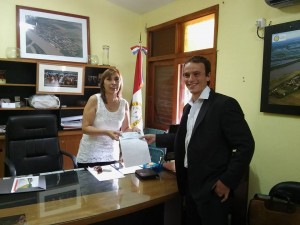 “Estoy feliz. Estamos trabajando para generar más trabajo”