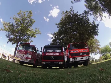 Este finde se realiza una capacitación de aspirantes a bomberos