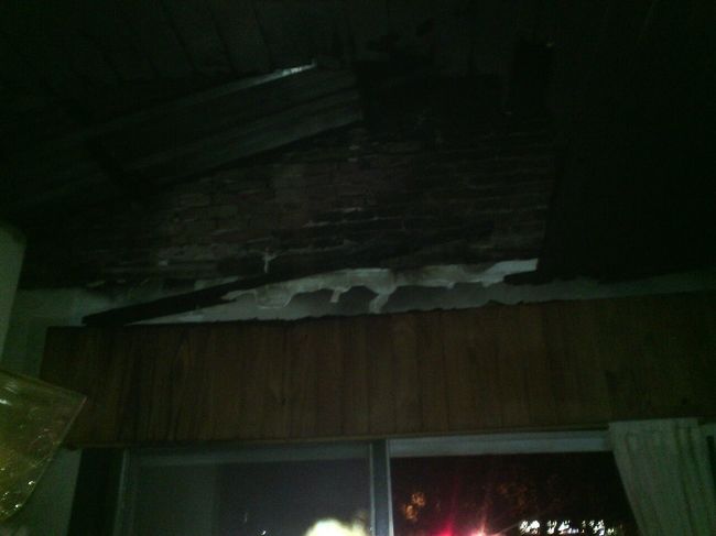 Se incendió una vivienda en Villa La Ribera