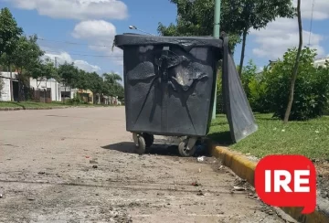 Vandalismo: Incendiaron dos contenedores en la vía pública