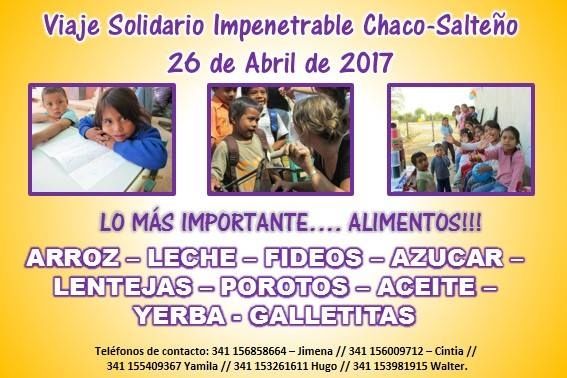 Misión Solidaria Salta reunirá donaciones para comunidad Wichi