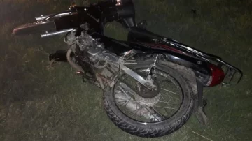 Falleció un motociclista en un accidente en la Autopista