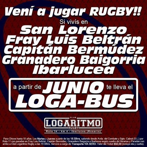 Llegó el “LogaBus”: que nada te impida practicar deporte