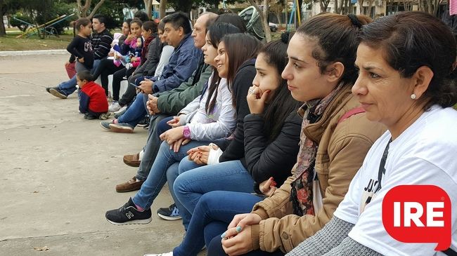 Alicia Peralta y Selene al frente del reclamo de Ni Una Menos