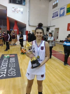 Básquet Femenino U17: Una albista campeona nacional con Santa Fe