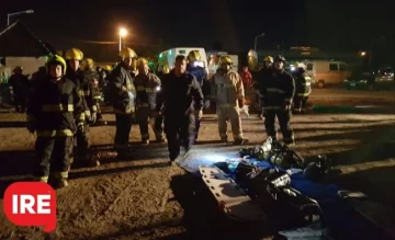 Espectacular simulacro en Oliveros en la capacitación regional