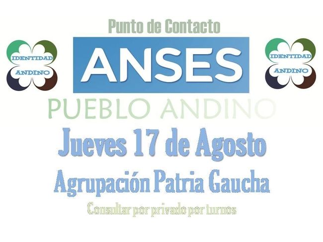 Mañana atenderá el punto de contacto de Anses