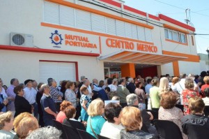 Quedó inaugurado el Centro Médico 21 de diciembre de la Mutual Portuaria