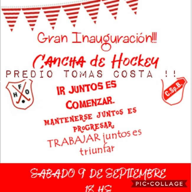 La inauguración de la cancha de hockey ya tiene fecha confirmada