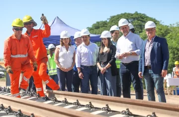 “El mayor nivel de inversión sobre vías ferroviarias del país está en Santa Fe”