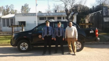 Realizaron la entrega de un nuevo patrullero a la Policia local