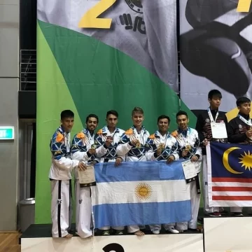 Un taekwondista de Serodino representó al país en Australia