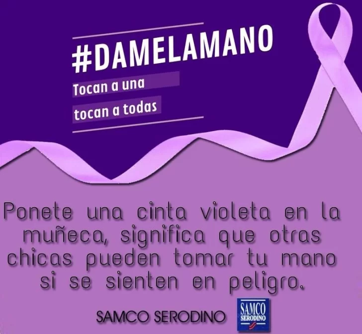 “Dame la mano” una campaña de mujeres contra la violencia