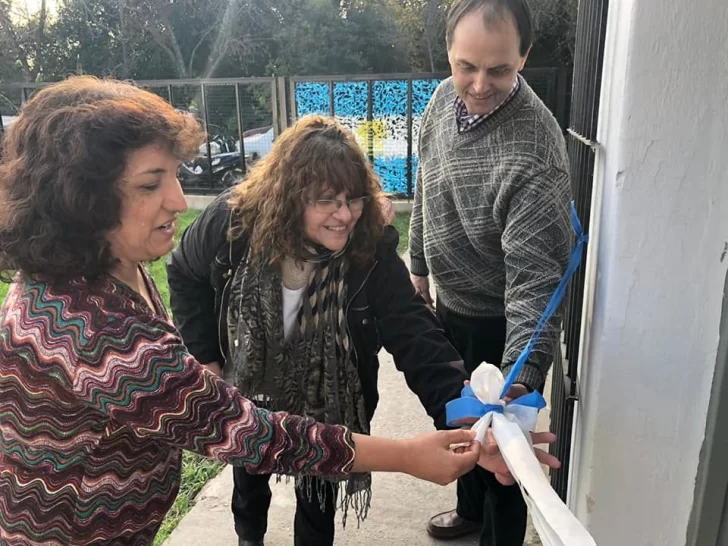 Haciendo patria: Inauguraron obras en la Escuela 980