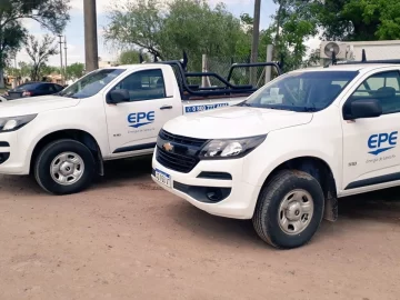 Llegaron nuevas camionetas a sucursales de EPE en la región