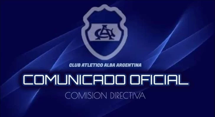 El club Alba convoca a los socios a una nueva asamblea