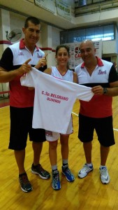 Jugadora del Sportivo Belgrano entrenó con los mejores del basquet
