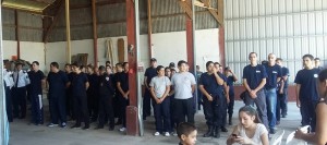 El Cuartel de Oliveros fue sede del primer curso para aspirantes a bomberos y suboficiales