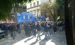 La CGT Regional San Lorenzo presente en el acto de Buenos Aires