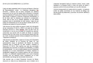 Planta de Compostaje: DH SH llevó el problema a la Justicia