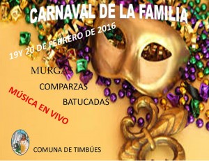 El Carnaval 2016 llega a Timbúes