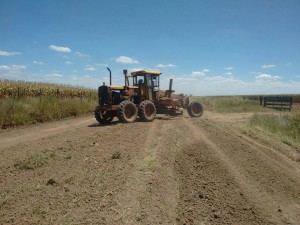 Carrizales: La comuna trabaja en la limpieza de los caminos rurales