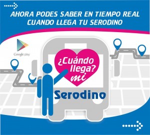 La Empresa Serodino lanzó una aplicación para consultar cuándo llega el colectivo