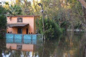 Lo que el agua dejó: salud y desinfección