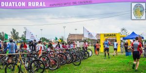 Más de un centenar de deportistas compitieron en la nueva edición del Duatlón Rural