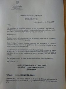 Para Cattáneo, el aumento impositivo se verá reflejado en mejoras para la localidad