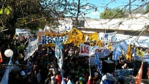 Ante la intervención de la provincia, Festram suspendió la marcha a la Legislatura