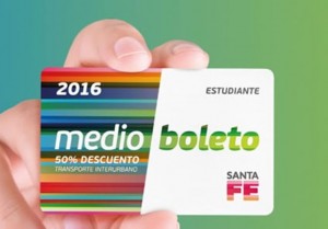 A partir de hoy ya se puede gestionar el medio boleto interurbano