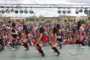 Serodino  celebró el día de la primavera y el estudiante en nuevo predio