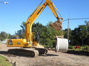 Serodino: avanzan las obras sobre la Ruta 91