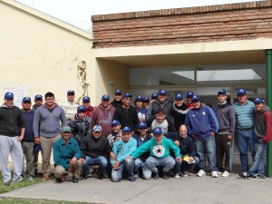 Vacunaron contra la fiebre hemorragica en el curso de manejo de maquinaria agrícola