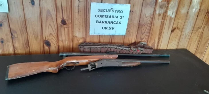 Un menor amenazó a otro en redes sociales: Le secuestraron un arma y un rifle