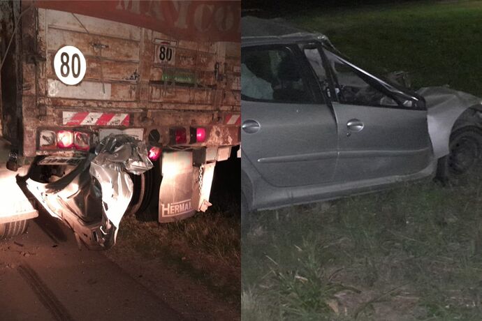 Murió un joven de 23 años tras un fortísimo choque en la autopista