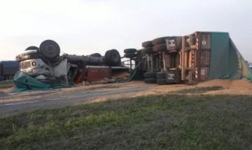 Falleció en el acto el conductor de un camión en un accidente