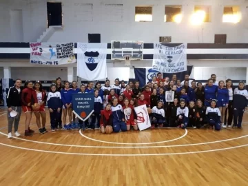 El primer Campeonato de básquet U13 tuvo su acto inaugural