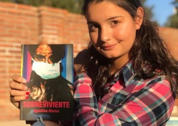 Con 16 años una escritora de Aldao presentó su primer libro