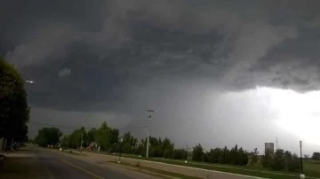 Rige un alerta meteorológica por tormentas fuertes para la Región