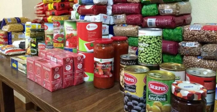 Colecta solidaria: Sortean premios a cambio de alimentos no perecederos