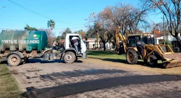 Andino instaló lomos de burro sobre calle Lisandro de la Torre