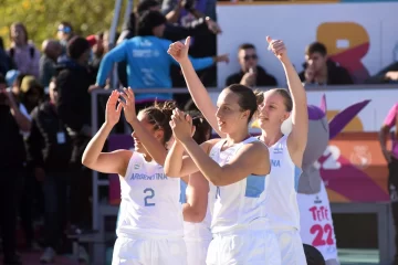 Argentina ganó con Ange Giacone en el debut del 3×3 de los juegos Suramericanos